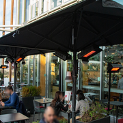 OASI HT Lampe à infrarouges chauffante à Ondes Courtes pour Extérieur