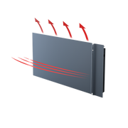 KYOTO Radiateur Electrique Dual-Therm Ultra Plat