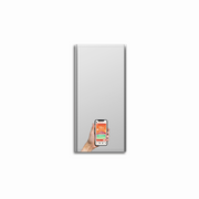 ICON Wi-Fi Radiateur électrique Connecté Vertical Dual-Therm