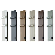 Radiateurs électriques verticaux design MIKADO 10 (900W)