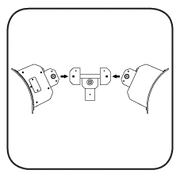 Pied de support pour lampe infrarouge OASI